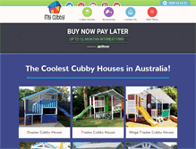 Tablet Screenshot of mycubby.com.au